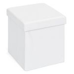 Paris Prix Boîte de Rangement Pliable  Basics  38cm Blanc