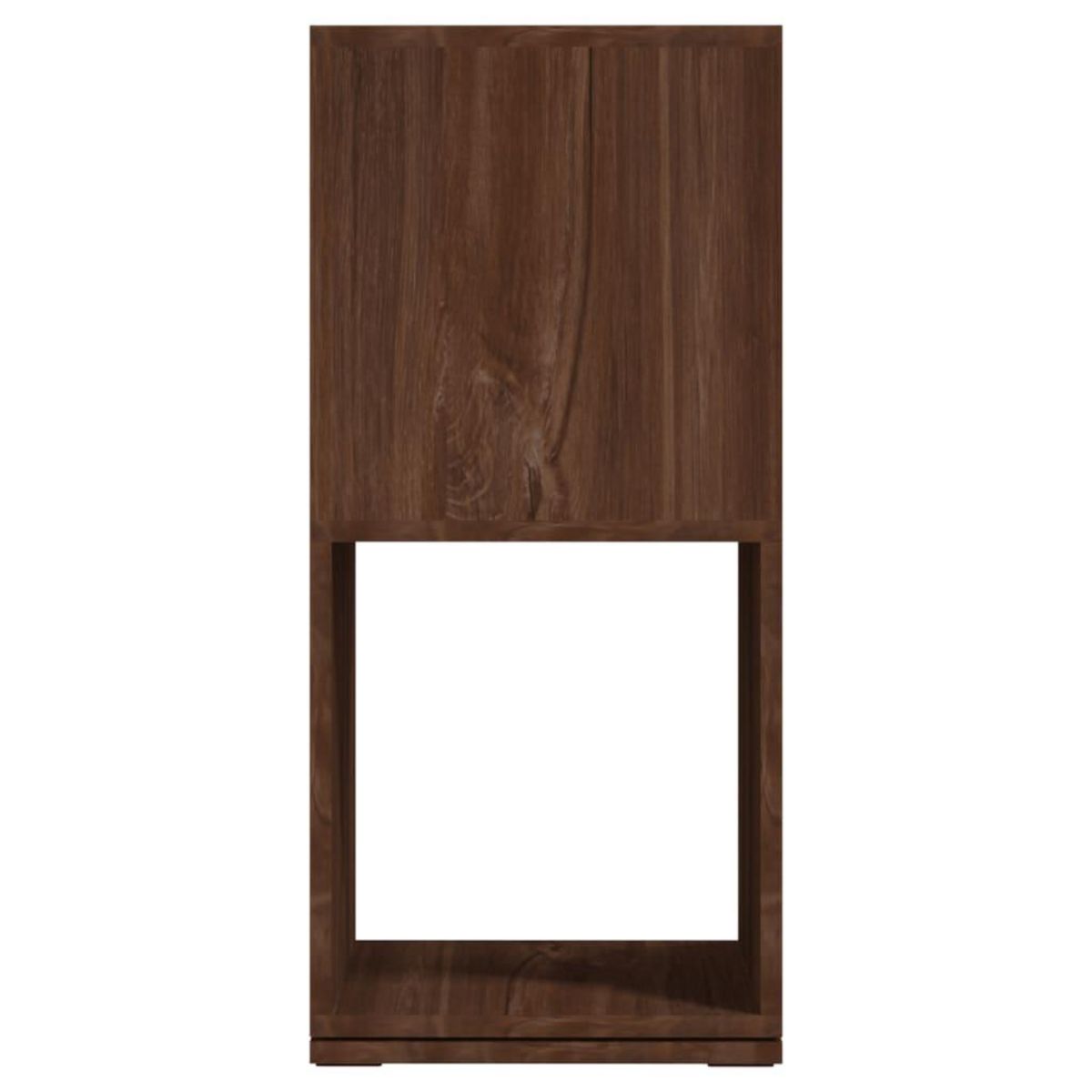 VIDAXL Armoire rotative Chene marron 34,5x34,5x75,5 cm bois ingenierie