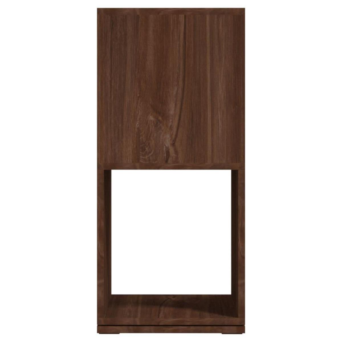 VIDAXL Armoire rotative Chene marron 34,5x34,5x75,5 cm bois ingenierie
