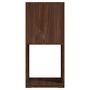 Voir la diapositive 4 : VIDAXL Armoire rotative Chene marron 34,5x34,5x75,5 cm bois ingenierie
