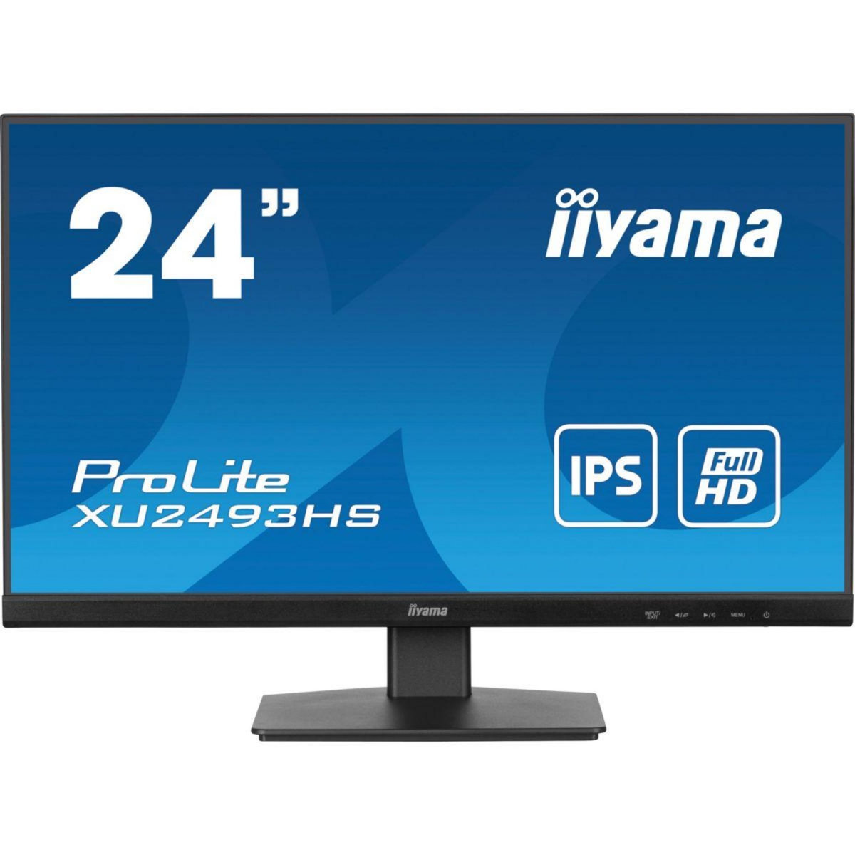 Iiyama Ecran PC PROLITE XU2493HS-B6 24'' Plat IPS