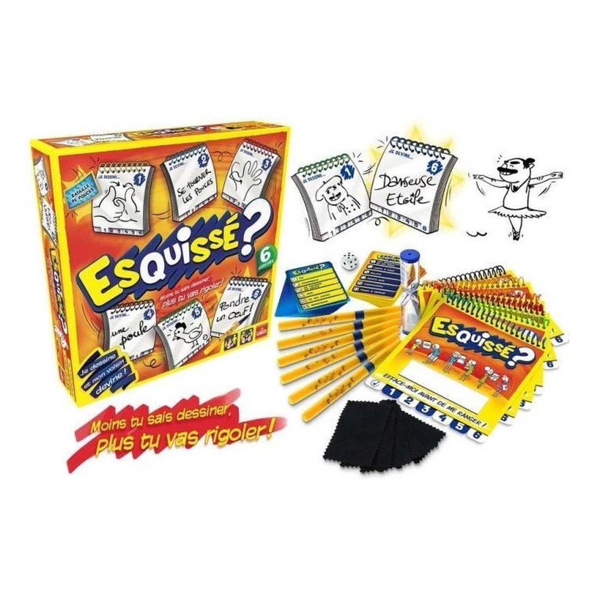 Voir la diapositive 2 : GOLIATH Jeu Esquissé 6 joueurs