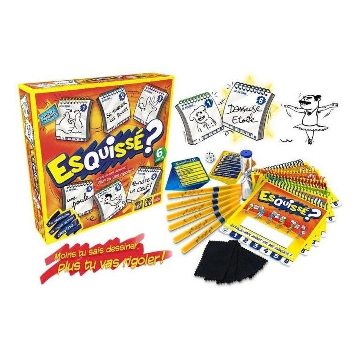 GOLIATH Jeu Esquissé 6 joueurs