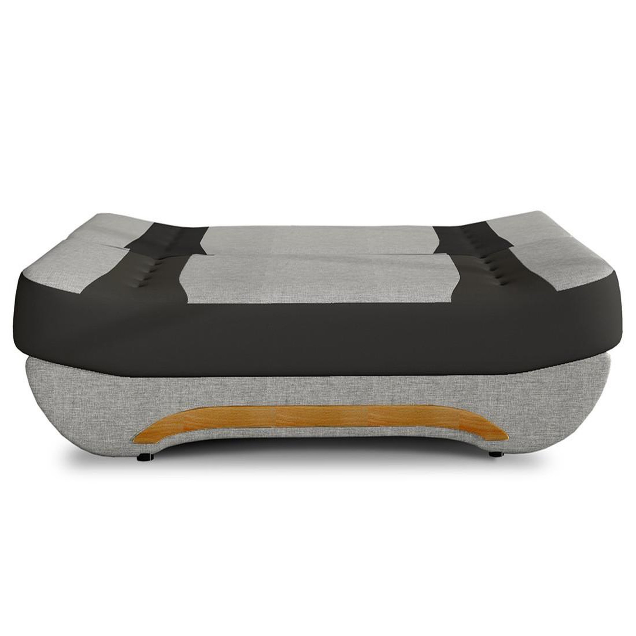 Voir la diapositive 2 : BEST MOBILIER Nelson - canapé convertible clic-clac 3 places en tissu