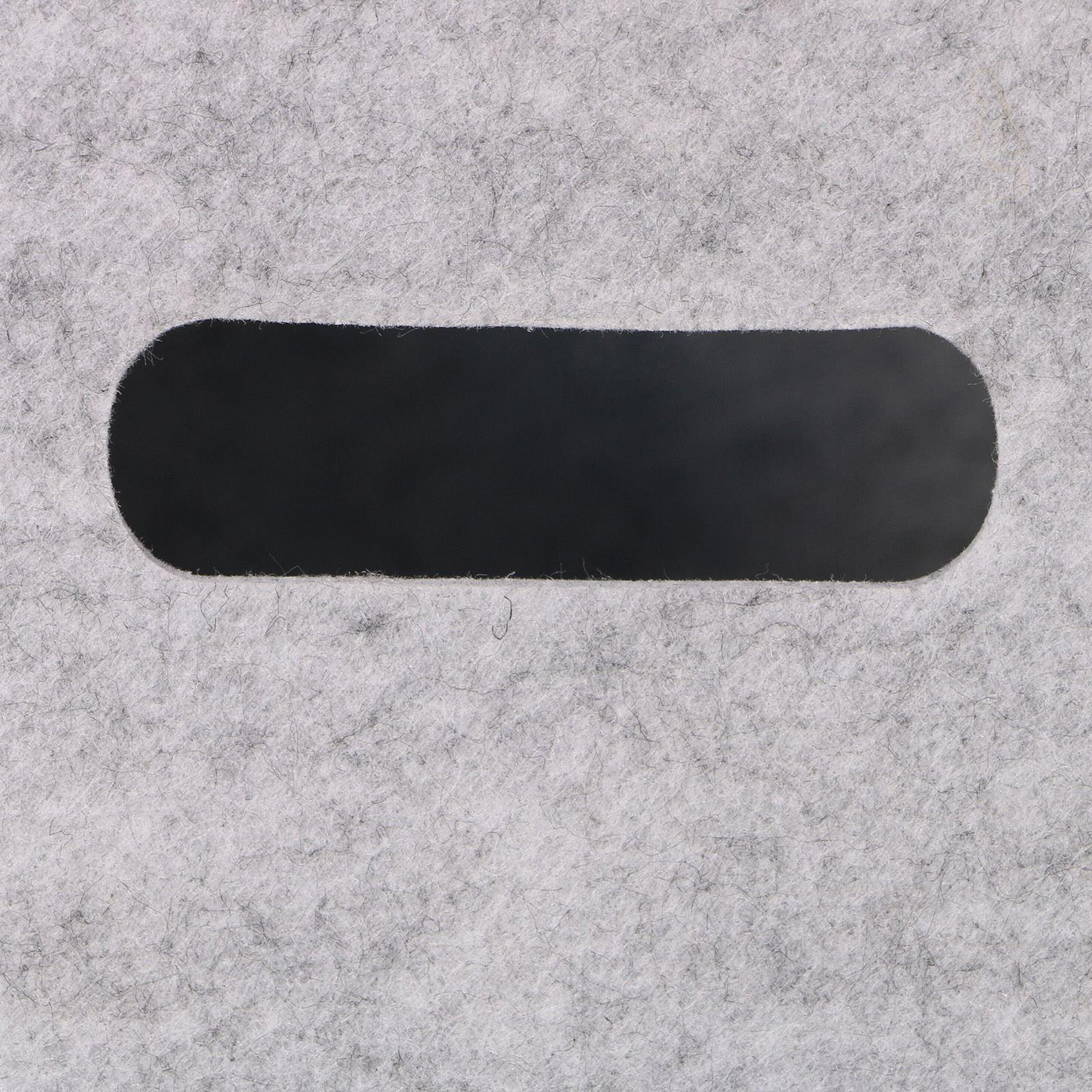 Voir la diapositive 5 : IDIMEX Lot de 2 boîtes de rangement felt, en feutrine