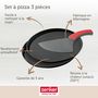 Voir la diapositive 3 : ZENKER Set à pizza 3 pièces 29 cm Zenker Spécial Countries