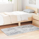 VIDAXL Tapis shaggy a poils longs NAVARRA gris clair 80x150 cm