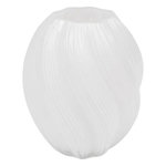 ATMOSPHERA Vase Design en Verre  Valma  21cm Transparent