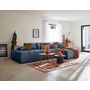Voir la diapositive 2 : LISA DESIGN Caracas - canapé modulable d'angle droit - 5 places - en tissu