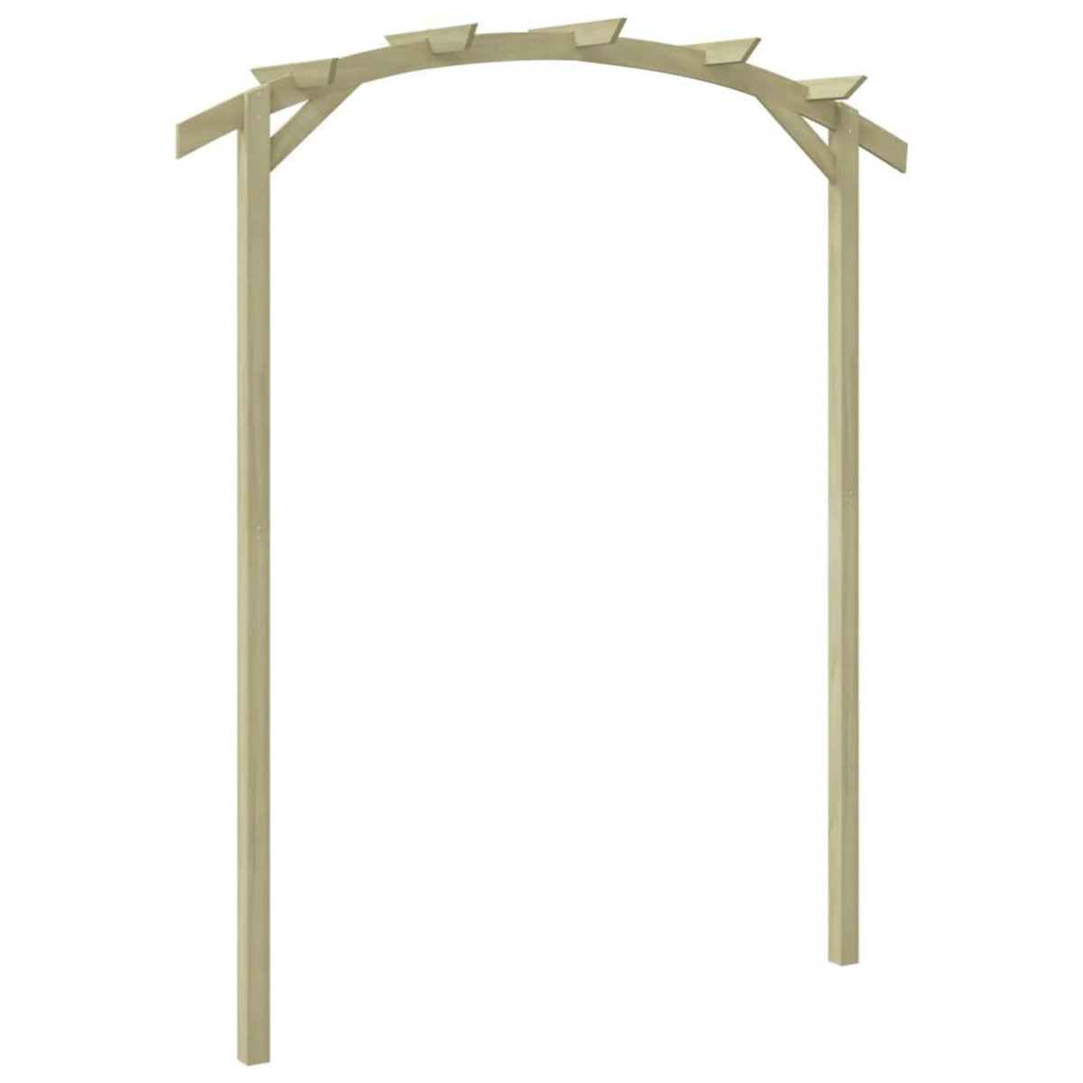 VIDAXL Pergola de jardin 180x210x40 cm Bois de pin impregne