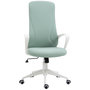 Voir la diapositive 1 : VINSETTO Fauteuil de Bureau ergonomique avec accoudoirs et roulettes pivotant - Fonction Inclinaison et Hauteur réglable dim. 62L x 56l x 119,5H cm - Vert
