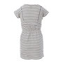 Voir la diapositive 2 : ELLE EST OU LA MER Robe à Rayures Marine/Blanc Fille EOM Pinil