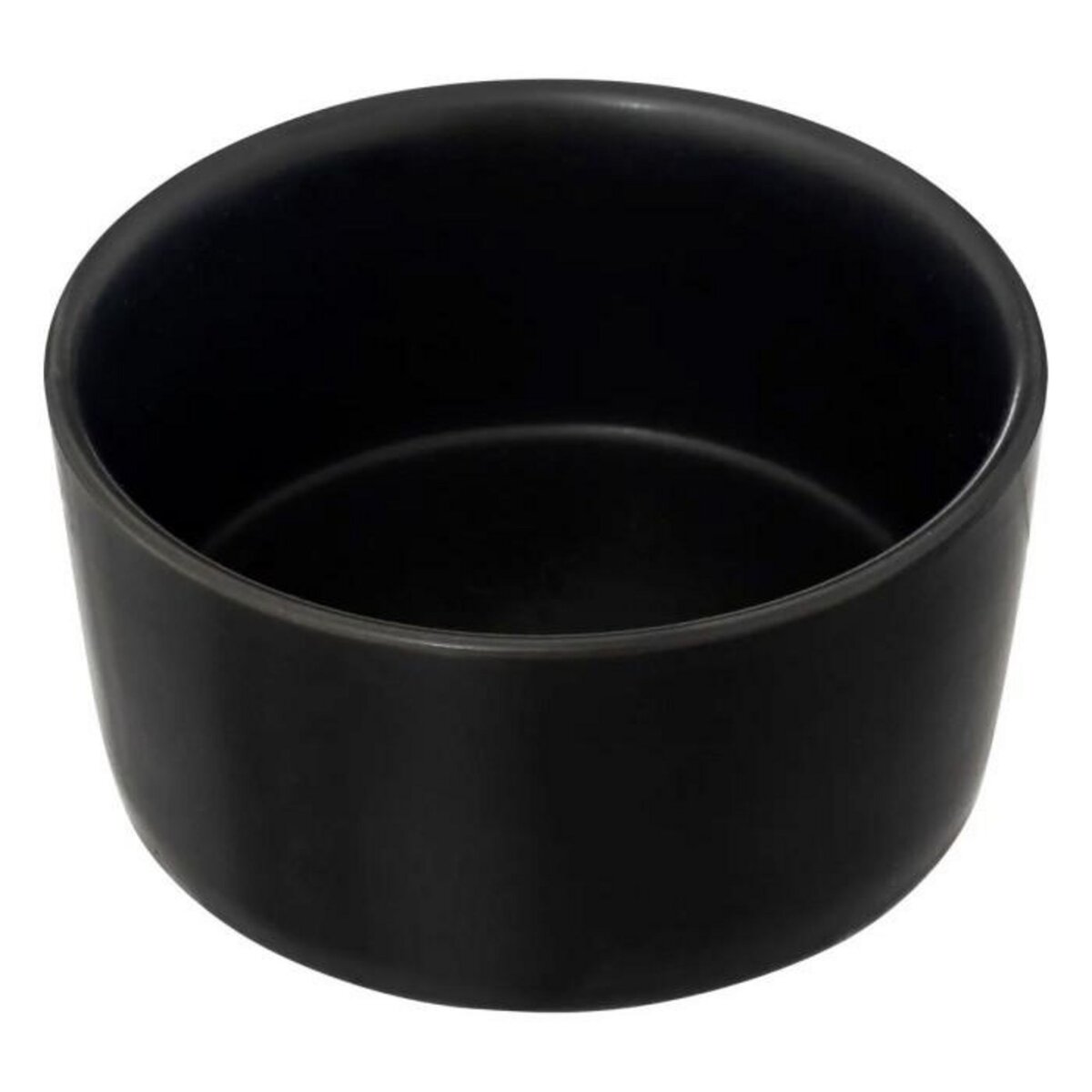 SECRET DE GOURMET Service Apéritif 4 Pièces  Bambou  35cm Noir