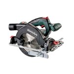 METABO SAS Scie circulaire 18 V KS 18 LTX 57 - Pick+Mix (sans batterie), coffret Metabox
