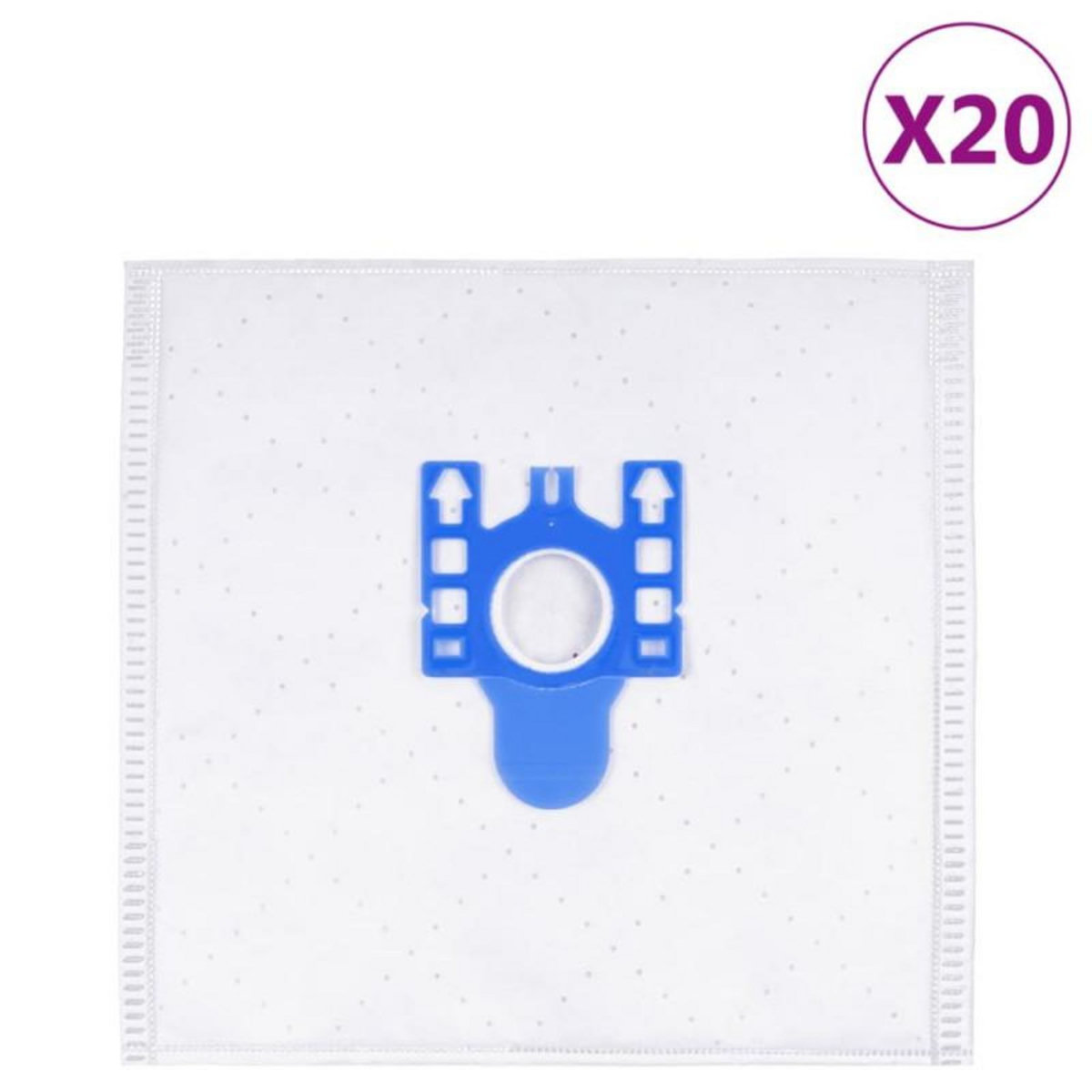 VIDAXL Sacs d'aspirateur pour Miele type GNH 20 pcs