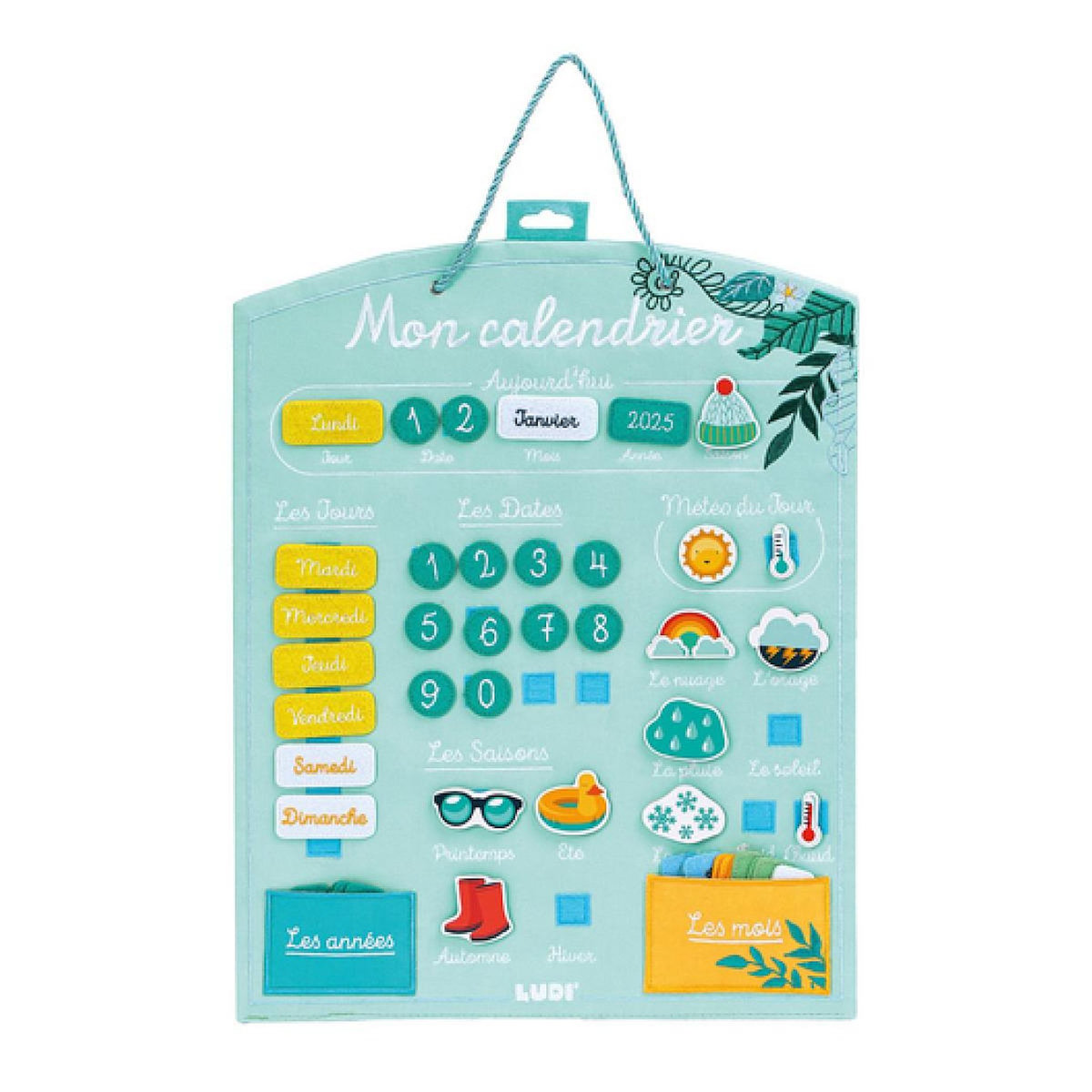 LUDI Calendrier educatif pour enfant - Amande