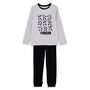 Voir la diapositive 1 : IN EXTENSO Pyjama gris garçon