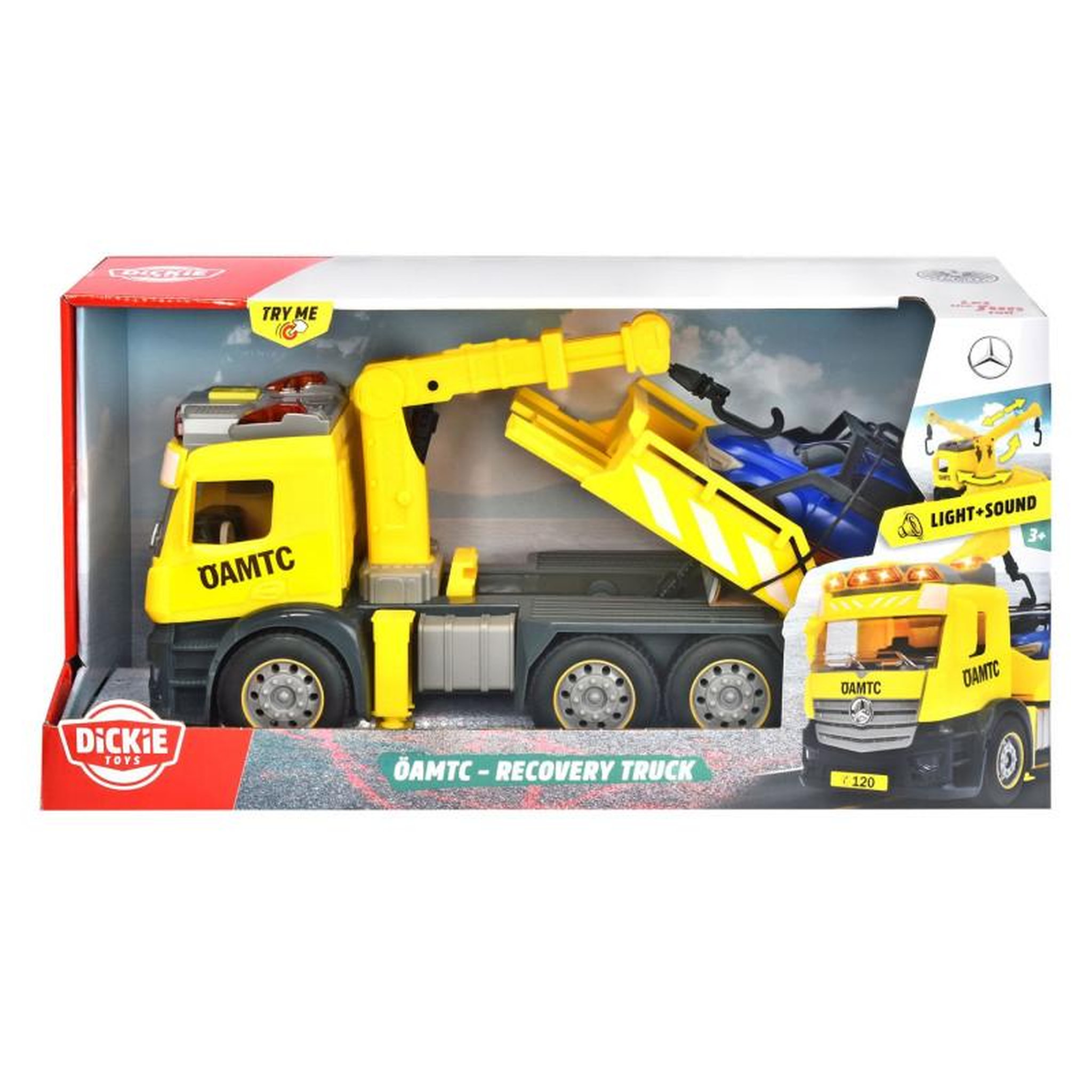 Voir la diapositive 2 : Dickie Dickie Action Truck - Tow Truck 203745016