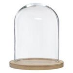 ATMOSPHERA Cloche Décorative en Verre  Shine  29cm Naturel