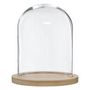Voir la diapositive 1 : ATMOSPHERA Cloche Décorative en Verre  Shine  29cm Naturel