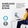 Voir la diapositive 2 : Fellowes SUPPORT pc portable ergonomique Quicklift I blan