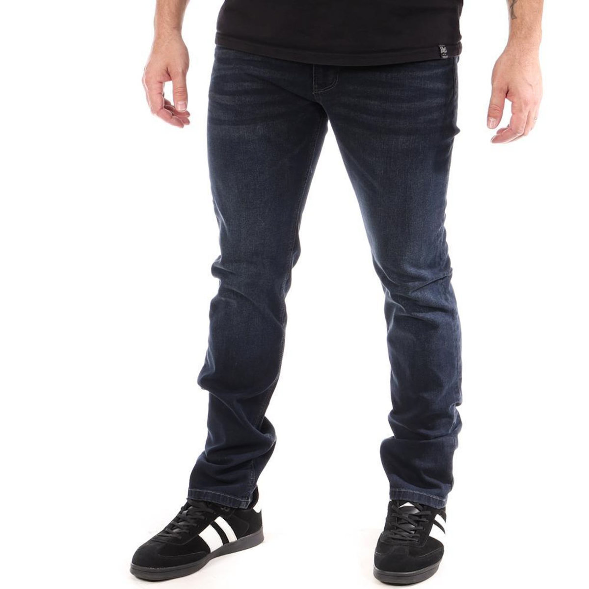 RMS 26 Jean Droit Bleu Foncé Homme RMS26 Over Dyed