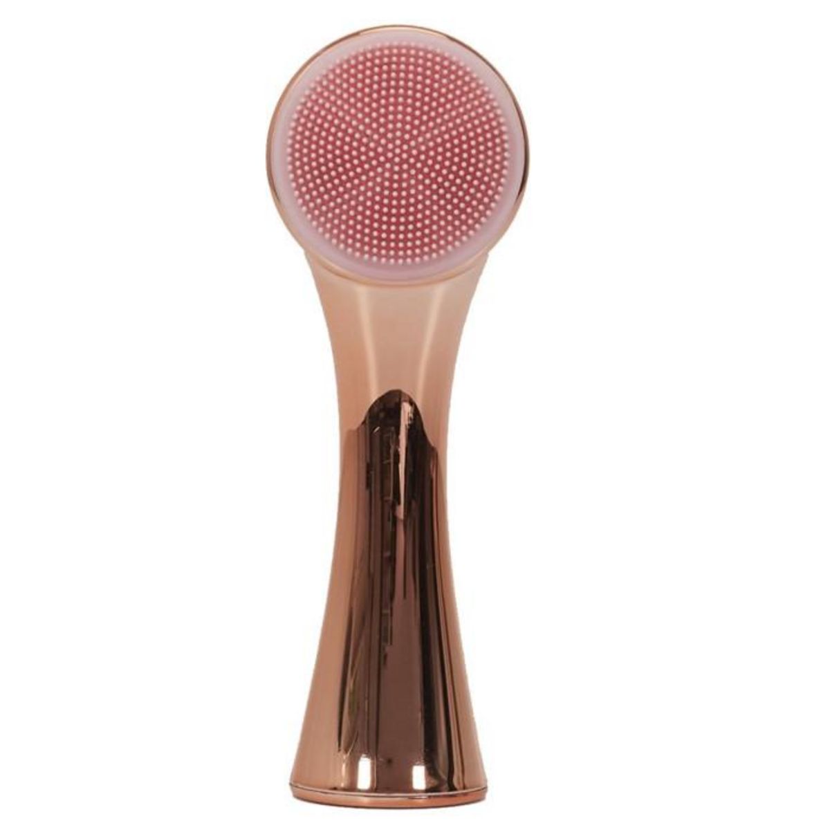 Paris Prix Brosse Visage 2 en 1  Double Action  13cm Rose