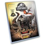 Panini Pack de démarrage - PANINI - JURASSIC WORLD 4 TCG - Album + 2 pochettes - 16 cartes - Carte Edition limitée N°1
