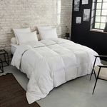 DUNLOPILLO Couette Premium Naturelle Tempérée - 30% duvet. Coloris disponibles : Blanc