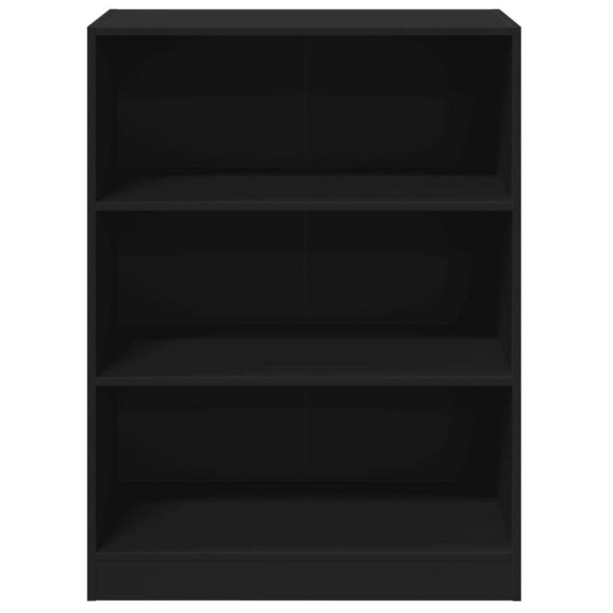 VIDAXL Garde robe noir 77x48x102 cm bois d ingénierie