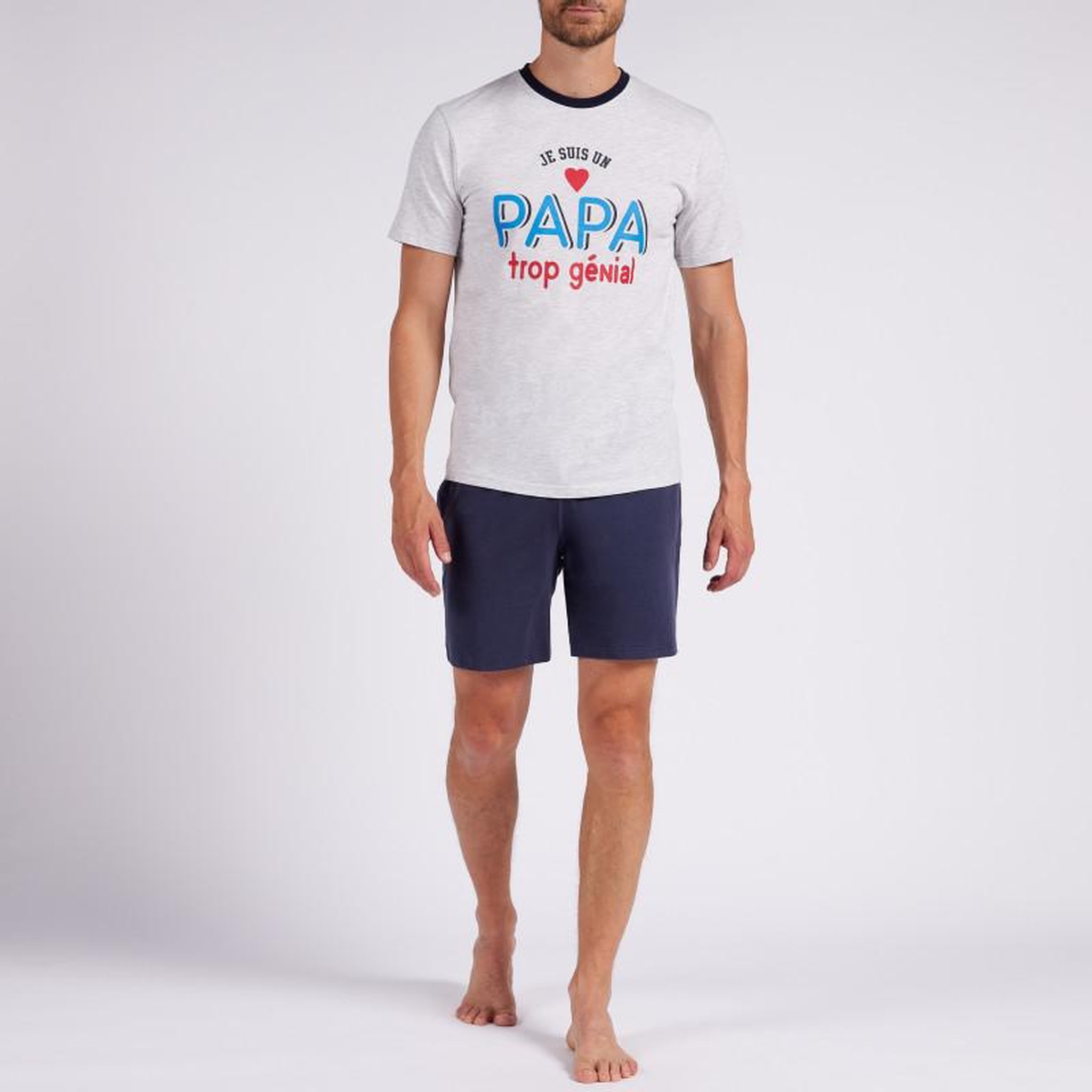 Voir la diapositive 3 : OZABI Pyjama Court COTON