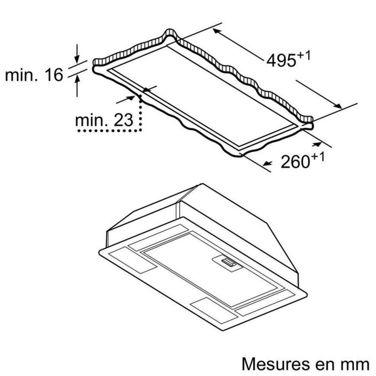 Siemens Groupe filtrant 53cm 300m3/h - lb53naa30