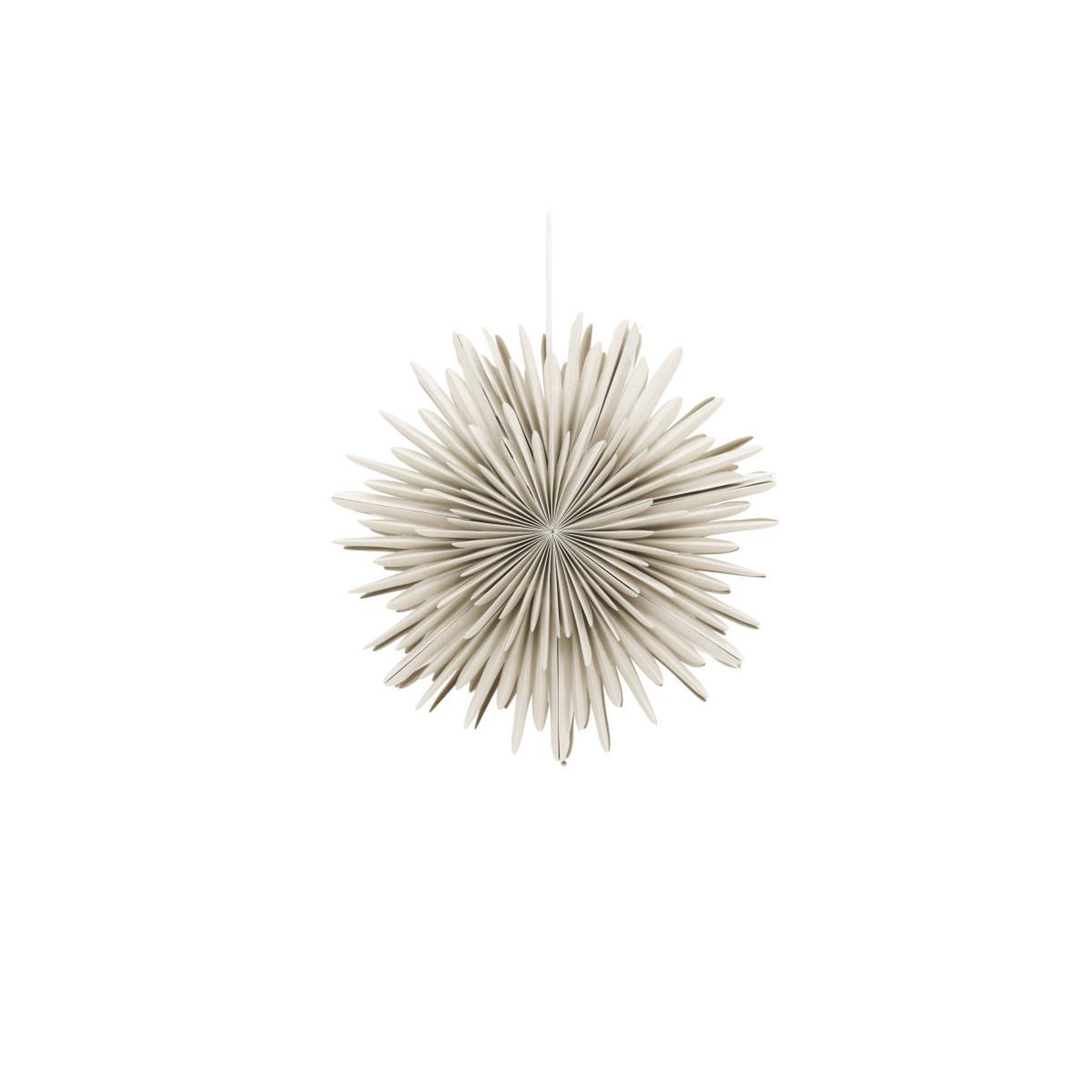 Voir la diapositive 2 : Paris Prix Lampe suspension design  selen  46cm beige