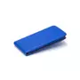 amahousse Housse bleue pour Apple iPhone 7/ 8/ SE 2020/ SE 2022 avec fermeture à clapet vertical