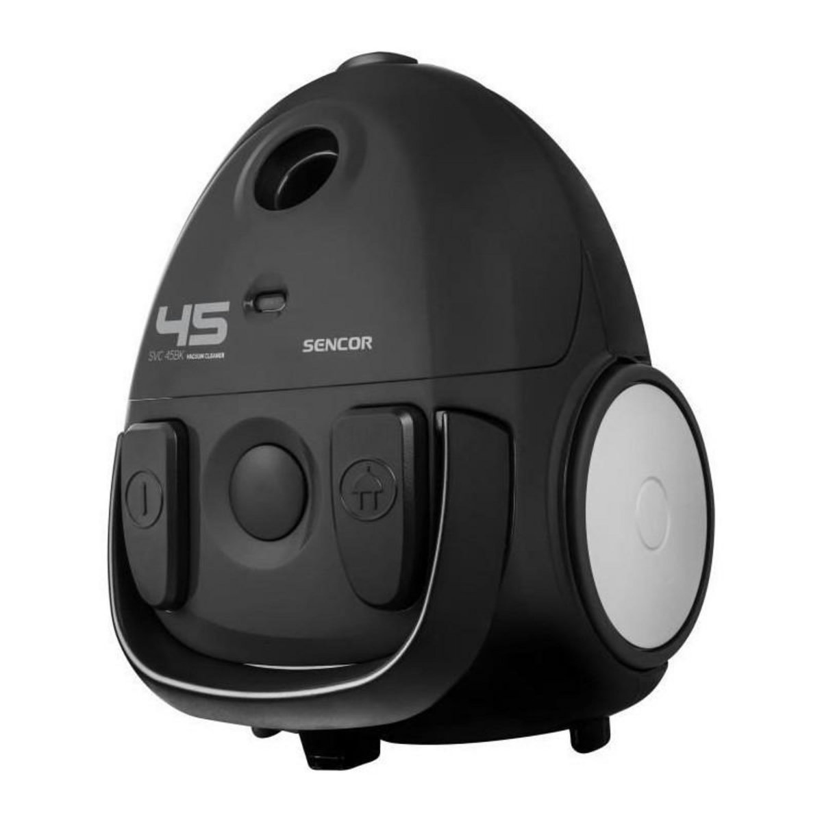 SENCO Aspirateur traîneau avec sac - SENCOR - SVC 45BK-EUE3 - Moteur ECO 850 W - 79 dBA - 1,5 L - Noir