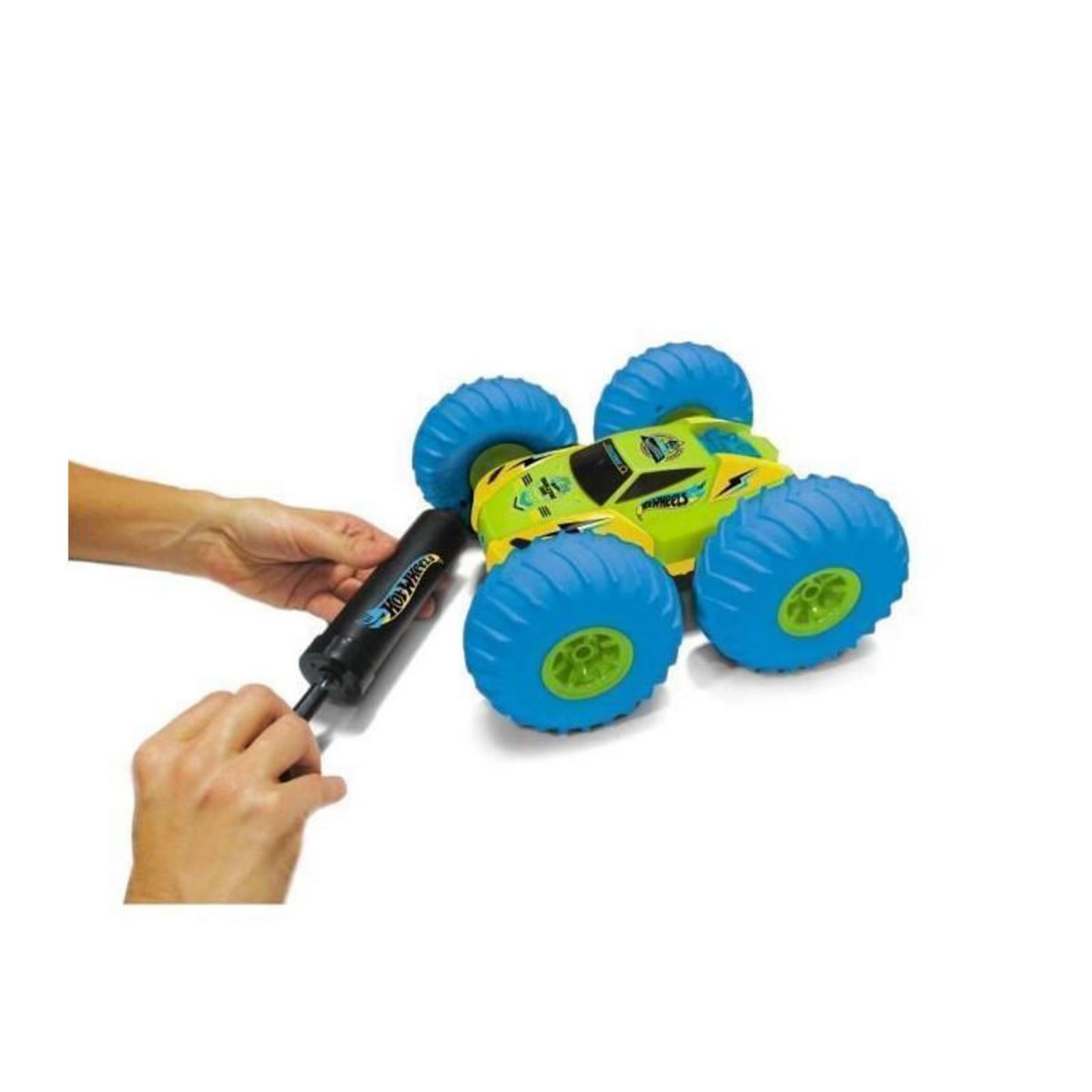 Mondo HOT WHEELS - Stunt Tornado - Voiture Radio Commandee - Echelle 1:10 -  BUGGY - Mixte - Garcon - A partir de 3 ans