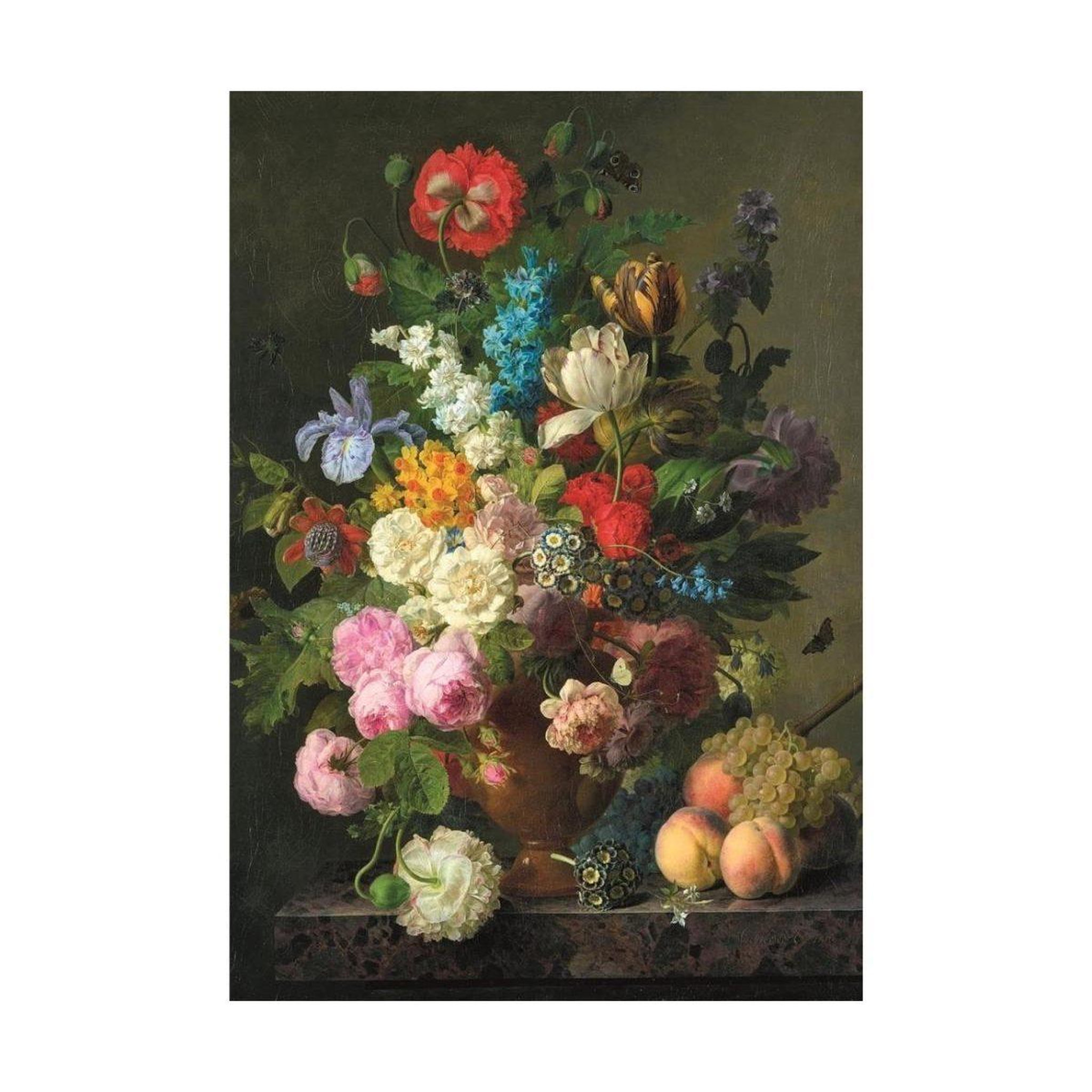 Voir la diapositive 2 : CLEMENTONI Puzzle  39970 museum collection van dael - vase de fleurs 1000 pièces