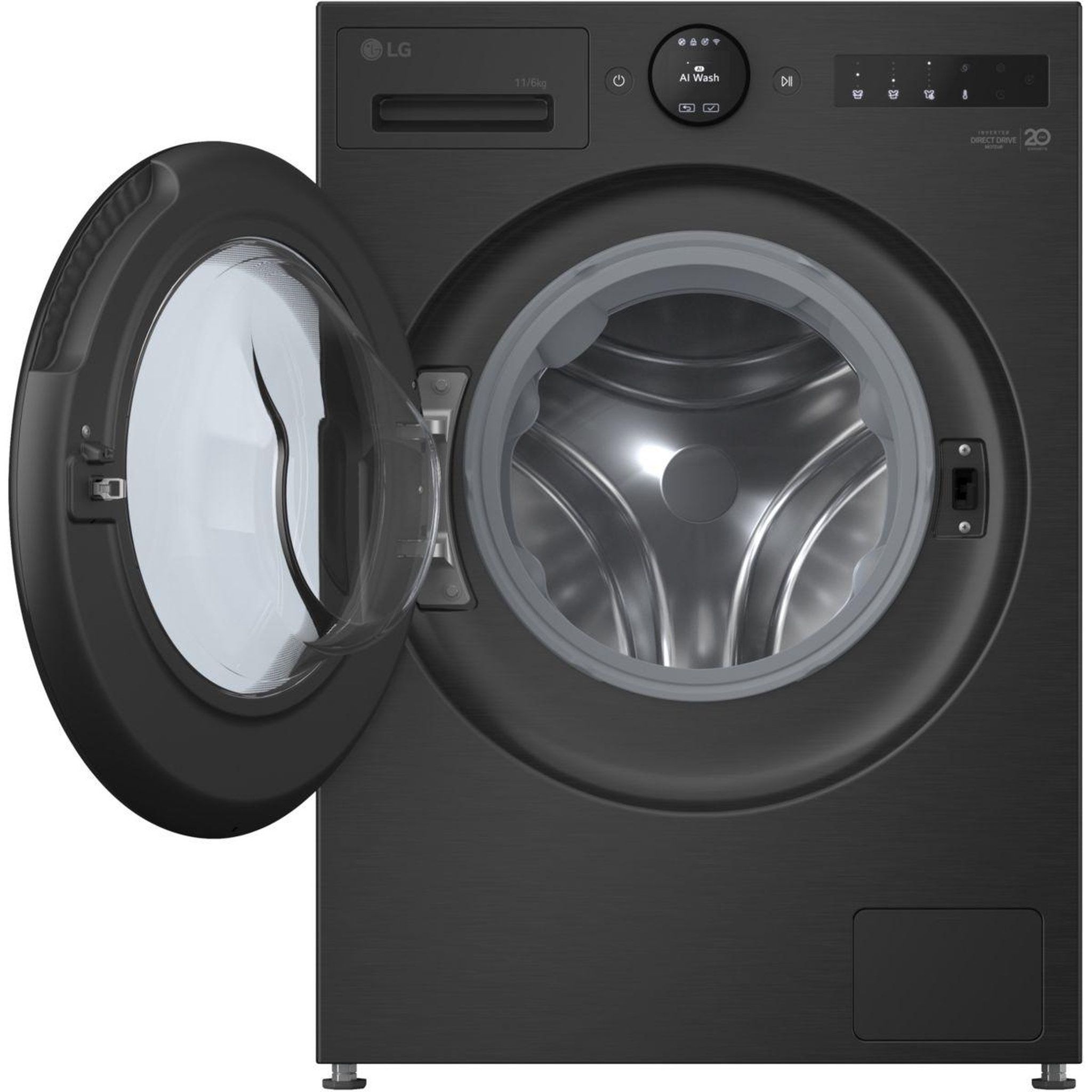 Voir la diapositive 3 : LG Lave linge séchant hublot f164x76bsta