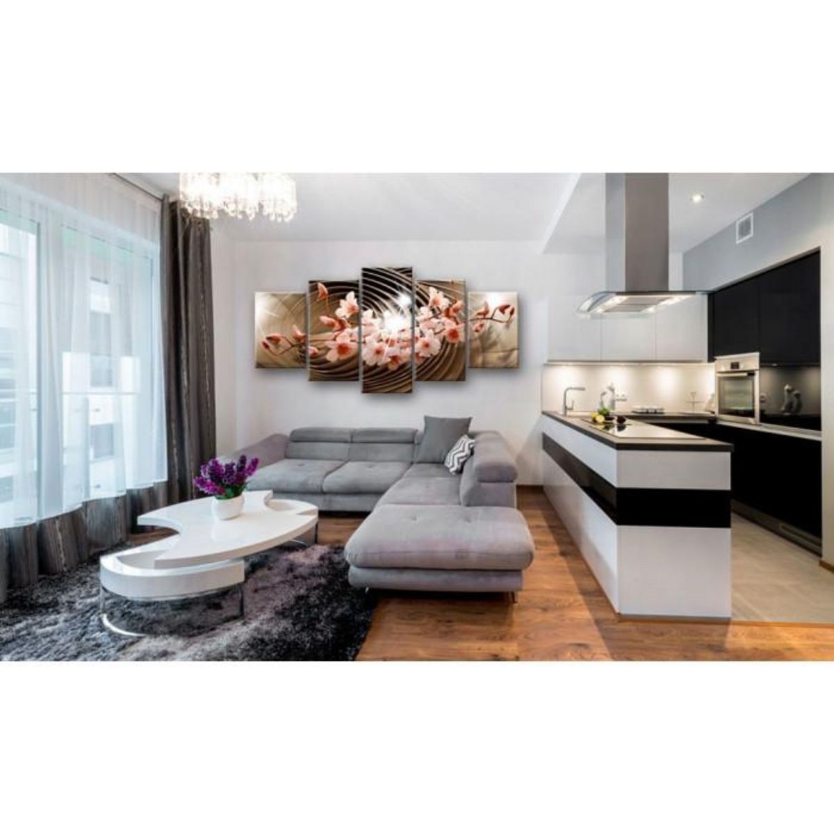 Paris Prix Tableau Imprimé  Tourbillon Abstrait