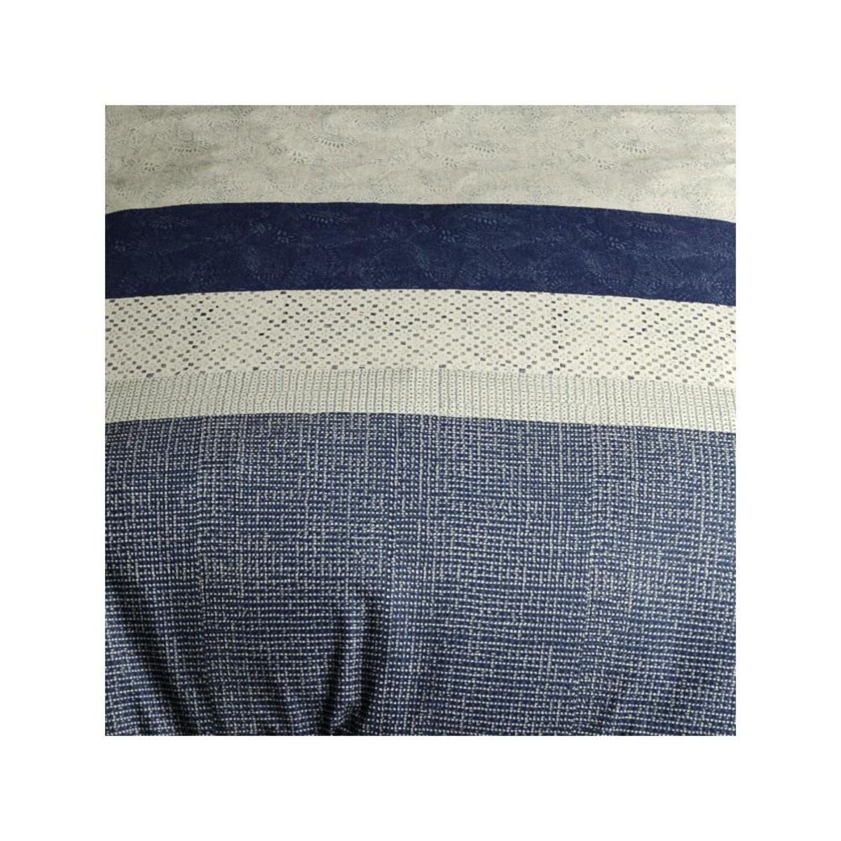 ATELIER DU COTON Housse de couette 240x220 + 2 taies en coton 57 fils