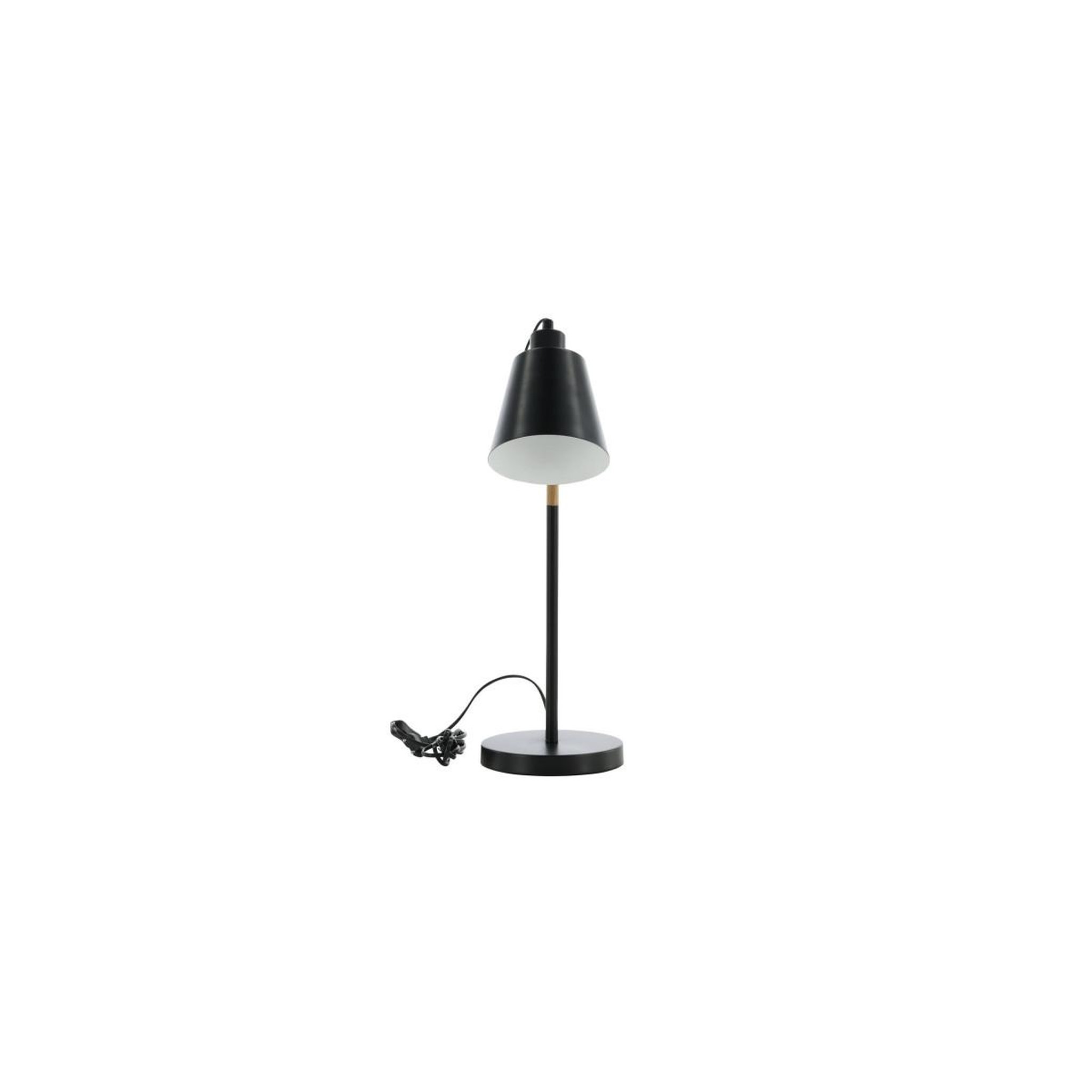 Voir la diapositive 2 : Paris Prix Lampe de bureau en métal  skott  58cm noir