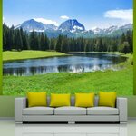 Paris Prix Papier Peint  National Park Durmitor, Montenegro. Coloris disponibles : Multicolore