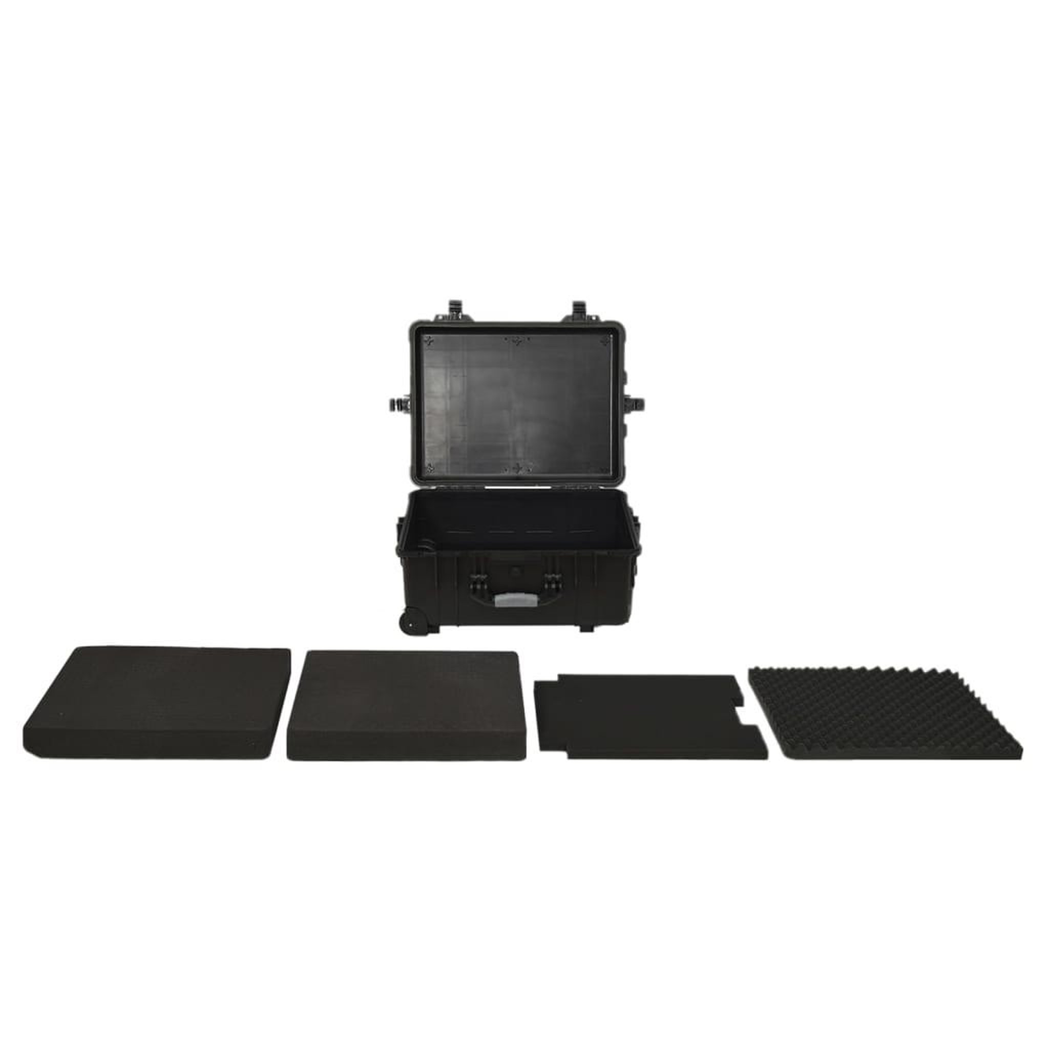 Voir la diapositive 2 : VIDAXL Valise de vol a roulettes Noir 58x45x27 cm PP
