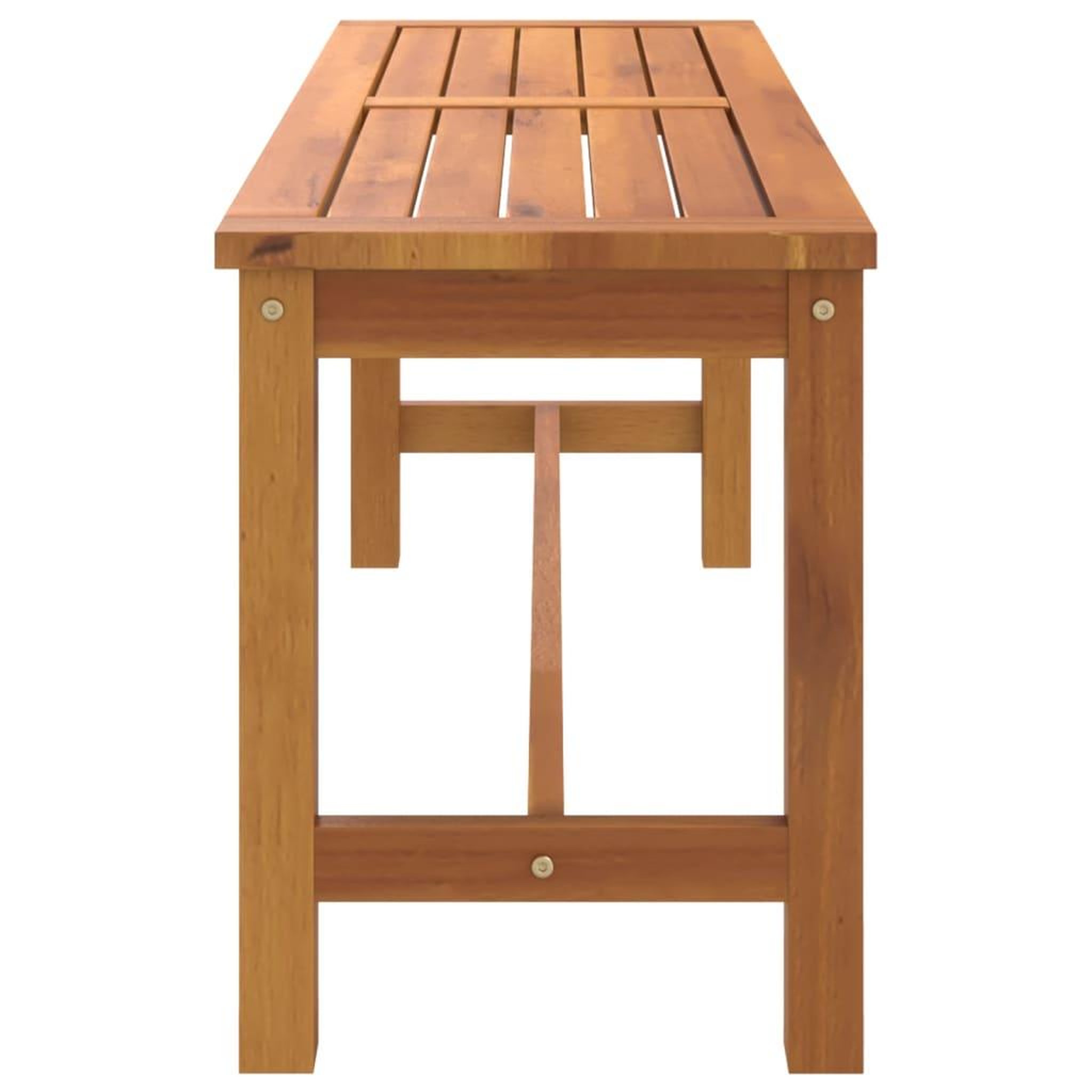 Voir la diapositive 4 : VIDAXL Banc de jardin 110x35x45 cm bois massif d'acacia