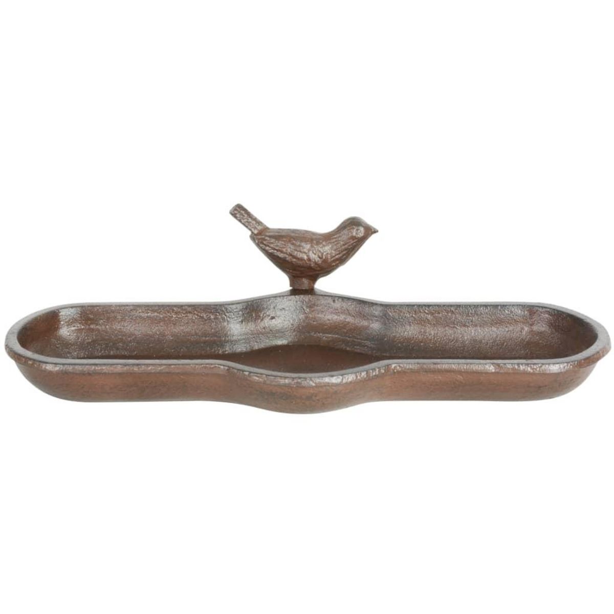 ESSCHERT DESIGN Esschert Design Baignoire pour oiseaux Fonte Marron BR25