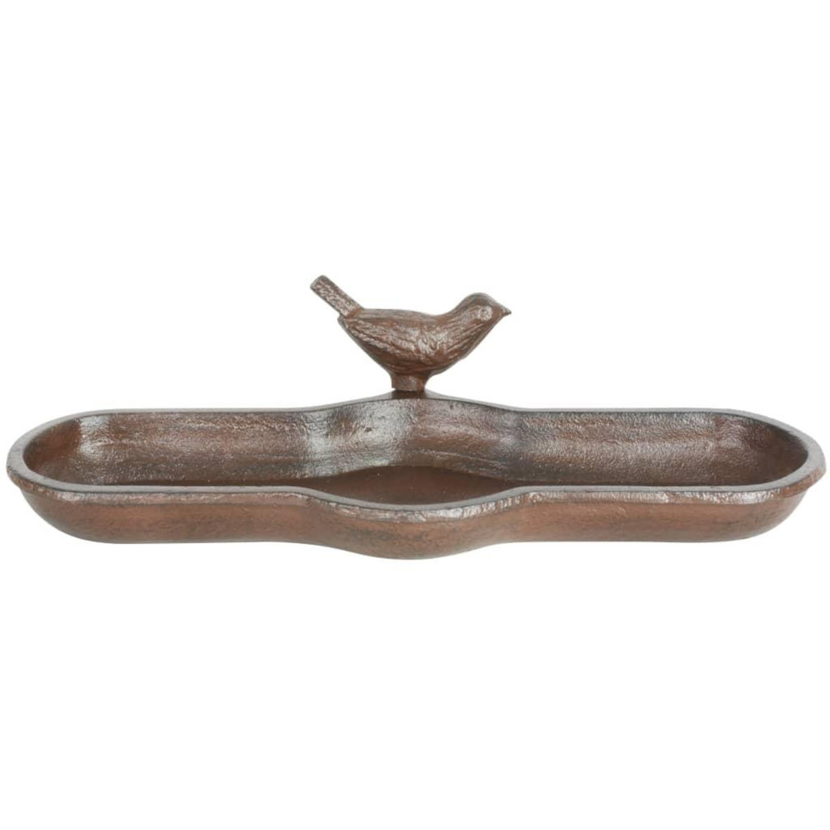 ESSCHERT DESIGN Esschert Design Baignoire pour oiseaux Fonte Marron BR25