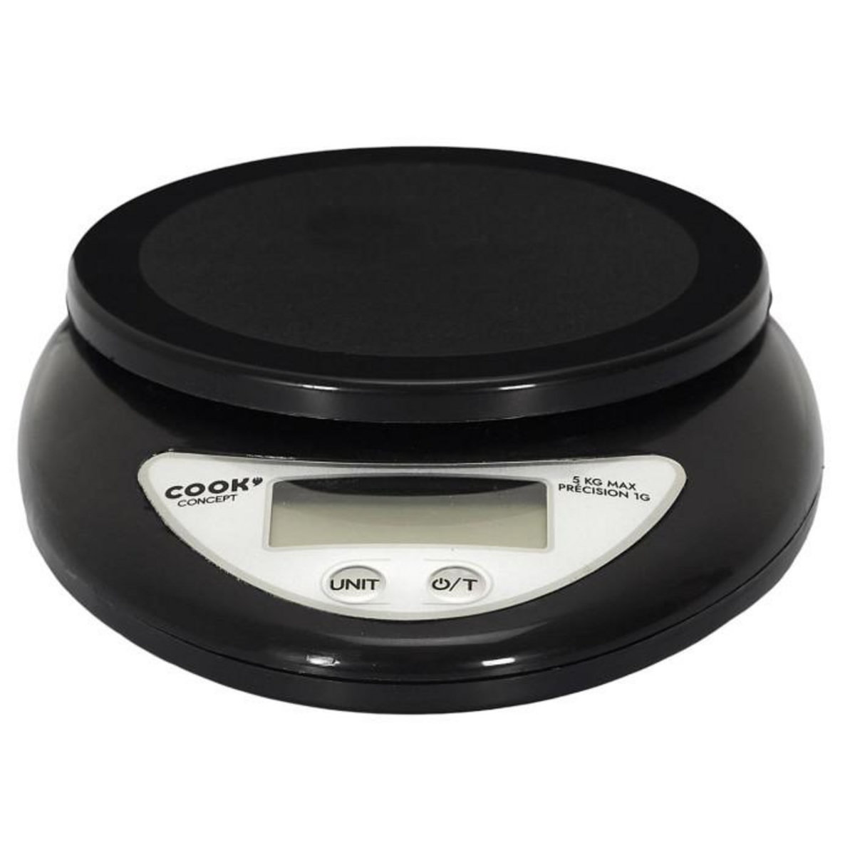 Paris Prix Balance de Cuisine Électronique  Compacte  16cm Noir