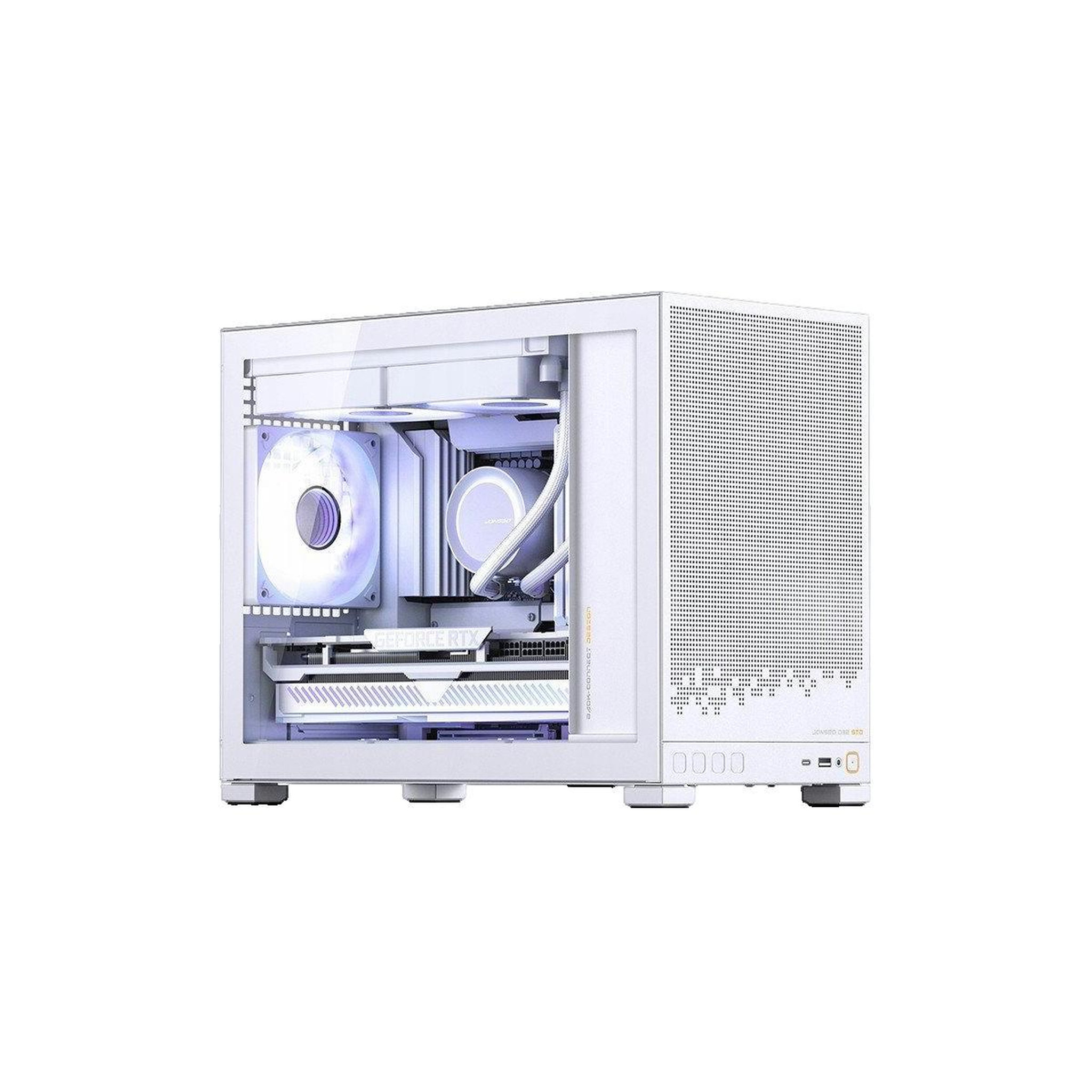 JONSBO Boîtier Micro-ATX Jonsbo D32 STD blanc