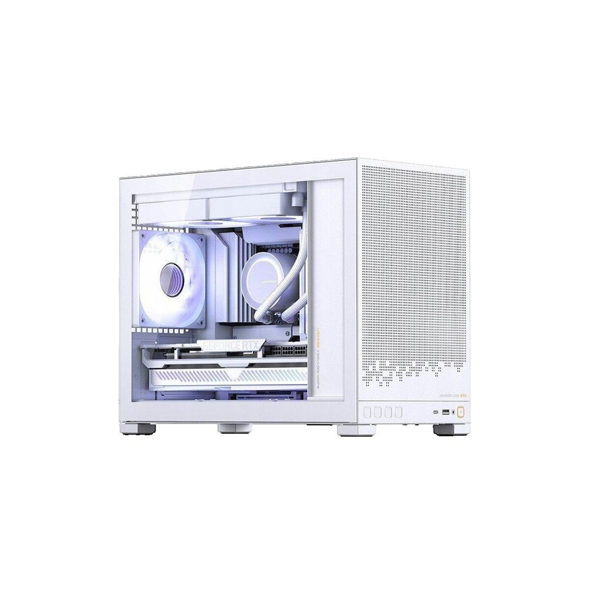 JONSBO Boîtier Micro-ATX Jonsbo D32 STD blanc