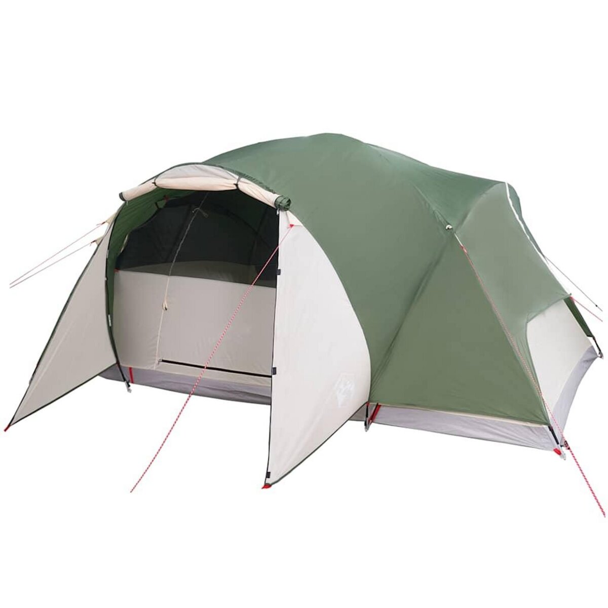 VIDAXL Tente familiale Crossvent 8 personnes vert impermeable